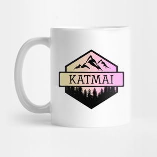 Katmai National Park Alaska Mountains and Trees Mug